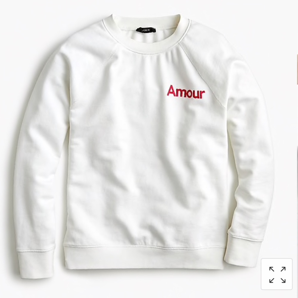 J. Crew Amour Swearshirt